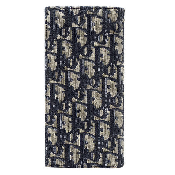 Dior Vertical Long Wallet Oblique Jacquard - Picture 2 of 9